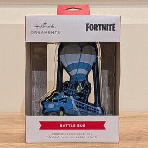 BNIB Hallmark x Fortnite Battle Bus Christmas Tree Ornament
